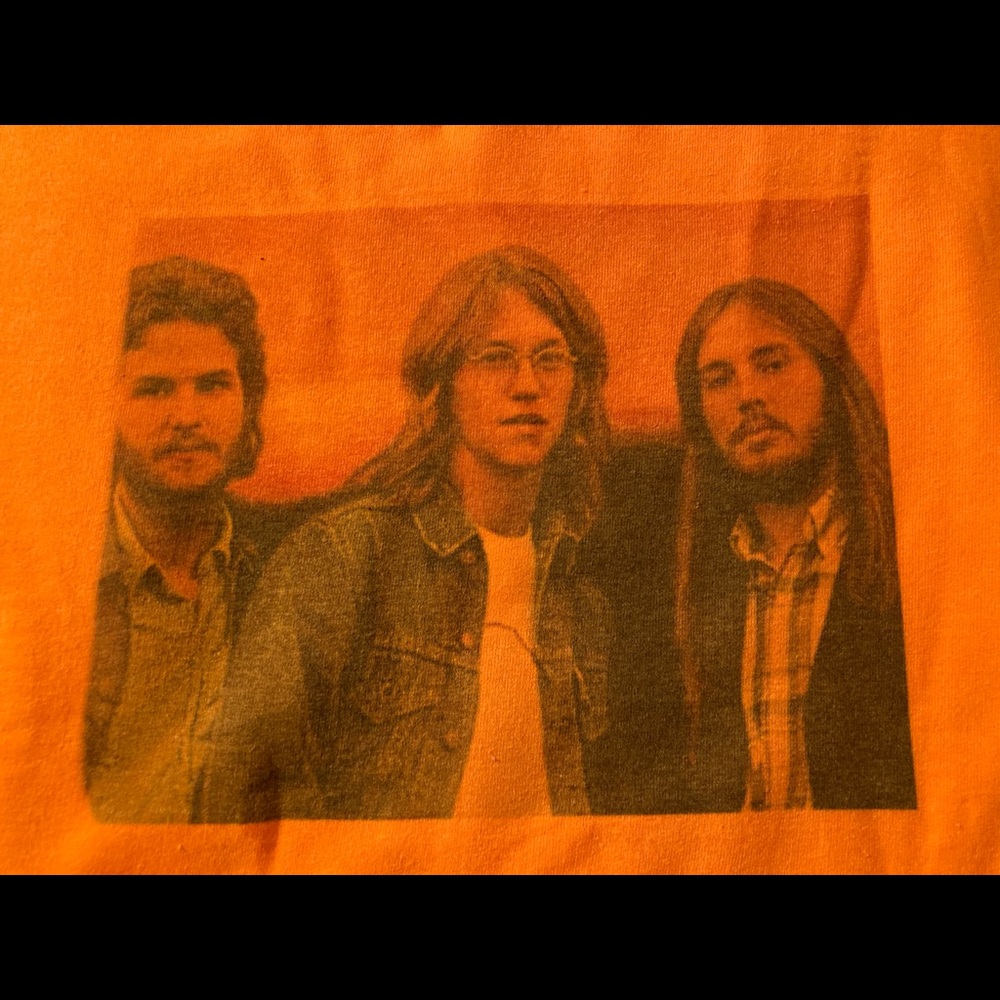 Three Dog Night Neon Orange 2Xl Unisex Sweatshirt